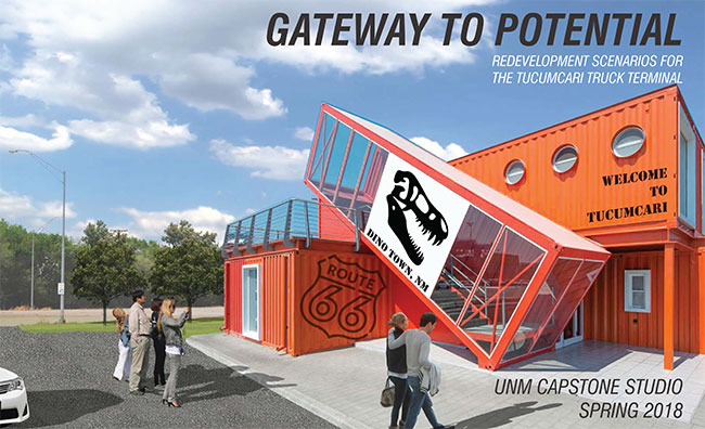 Photo: Gateway to Potential: Redevelopment Scenarios for the Tucumcari Truck Terminal